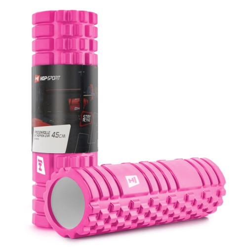 Купити Масажний ролик  Hop-Sport HS-A045YG EVA 45 см pink у Києві - фото №1